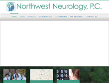 Tablet Screenshot of nwneurology.org